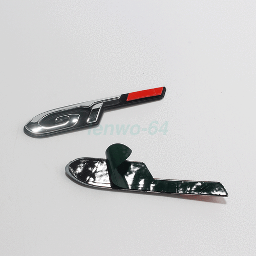 HOT AU GT Logo Car Fender Door Rear Trunk Lid Emblem Badge For 3008 4008 5008 2X - Picture 3 of 4