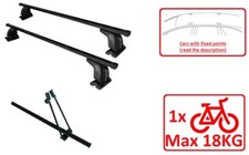Roof Rack + Bike Rack for 1 Bike M103B/120 For Vauxhall Astra H Hatchback 04-14