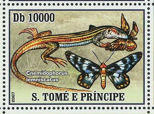 Butterflies Stamp Lizards Insects Pseudocreobotra Wahlbergi S/S MNH #3008-3011 - Picture 5 of 12