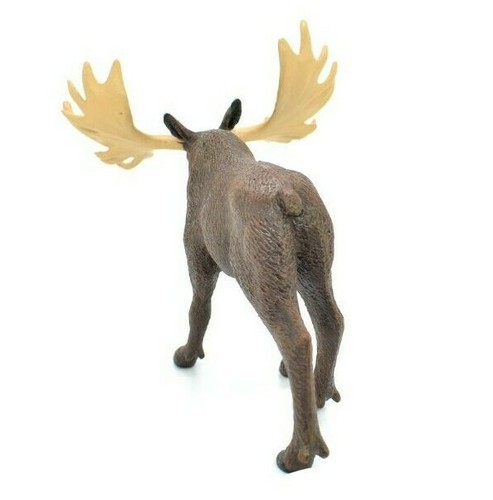 Elch Spielzeug Modell Kunststoff Replik Waldtier, Kinder pädagogisches Geschenk 5" F3048 - Bild 4 von 10