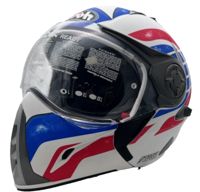 AIROH J-106 MODULAR CAMBER WHITE MATT L HELMET | eBay UK