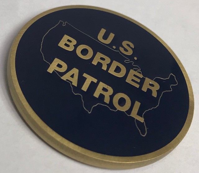 USBP US Border Patrol Agent 10th Anniversary Challenge Coin 1.75" eBay