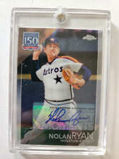 2019 Topps Chrome Professional BB 150 Years Nolan Ryan Autograph 150C-1 LE 2/5