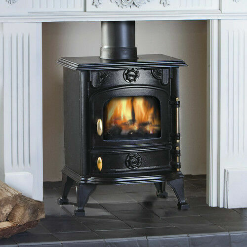 Clarke Buckingham Traditional Cast Iron Stove 6kw for sale online eBay