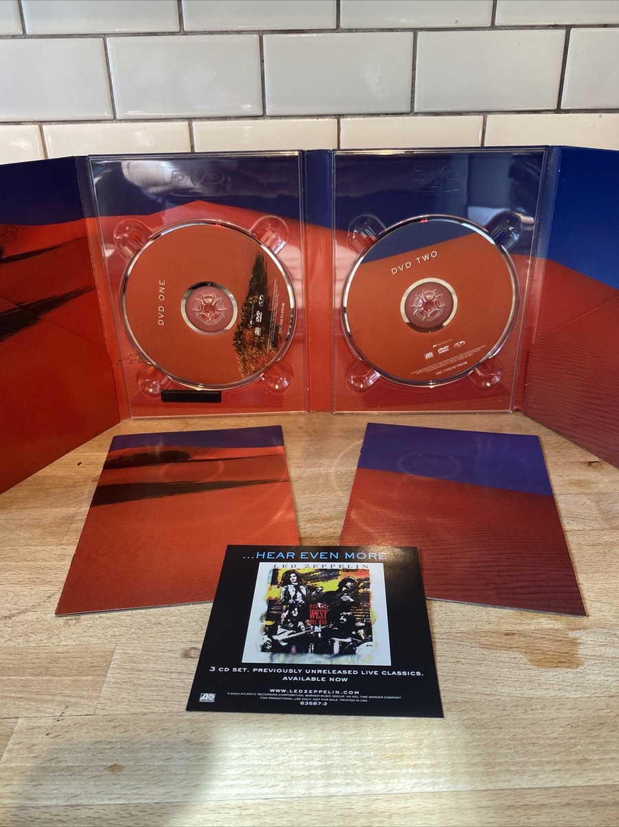 Led Zeppelin DVD 2003 2 Disc Box Set Albert Hall 1970 & Immigrant