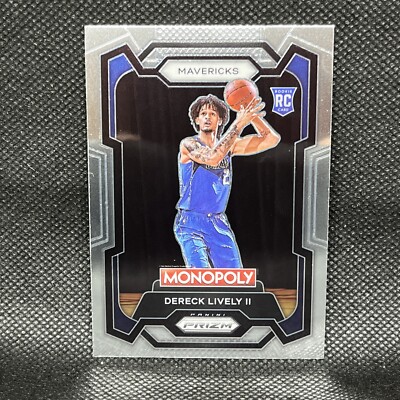 Dereck Lively II 2023-24 Panini Prizm Monopoly #24 Dallas Mavericks