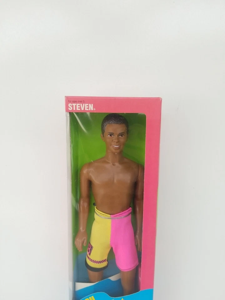  1988 Beach Blast Barbie “ Steven” #3251 African American SEALED NEW FASTSHIP  - Image 2 of 4
