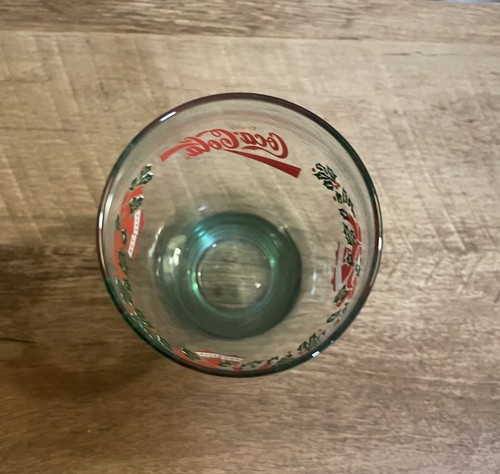 Juego De 2 Vasos De Navidad De Colección Libbey Coca Cola Piña Nieve Campanas De Acebo - Imagen 8 de 11