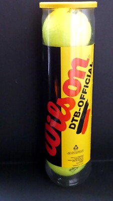 Tennisbälle Tube Wilson DTB Tour official ca. 1995  Steffi Graf Boris Becker RAR