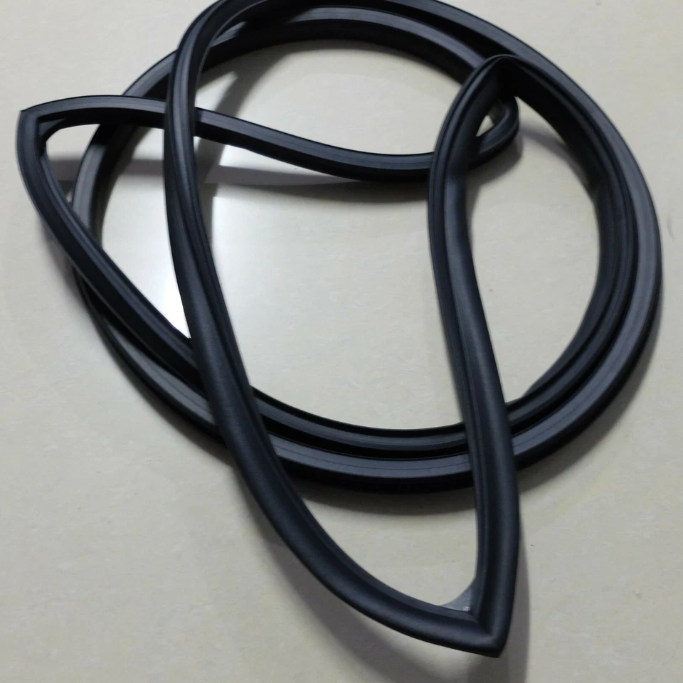 Sello de goma vidrio ventana parabrisas trasero Jeep CJ7 Weatherstrip Foto 3 de 4