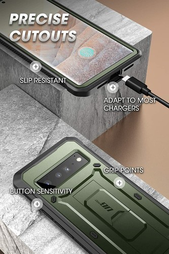 Funda resistente de cuerpo completo SUPCASE para Google Pixel 6 Pro Unicorn Beetle PRO - Imagen 25 de 48