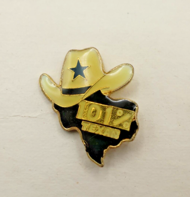 Épingle De Revers Chapeau Cowboy Texas 101% Texan - R.I. Inc. - Unisexe, Occasion