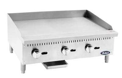 NEW 36'' Manual Griddle Plancha 3/4'' Thick Polished Plate Atosa ATMG-36 #2550