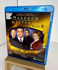 Murdoch Mysteries: Complete Season 9 (Blu-ray, 4-Disc Set, Acorn TV) OOP & RARE