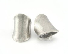 Adjustable Ring Antique silver plated Brass 31mm 17.5mm 7US inner size 3359