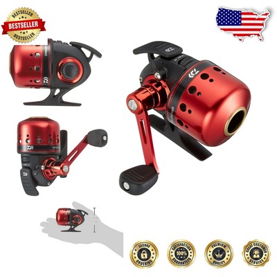 Lightweight Spincast Fishing Reel with Smooth Drag and Anti-Reverse Feature
