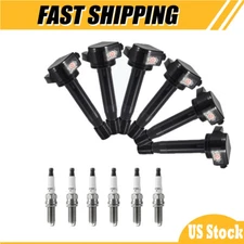 HIGH PERFORMANCE 6X Coil Packs and Spark Plugs for 2008-12 Honda Accord 3.5L V6