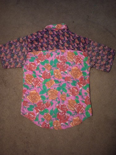 Vintage Melbourne Elements Shirt Women's Button Up Size Large - Picture 2 of 5