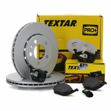 TEXTAR Bremsscheiben Ø 256mm Beläge Wako für AUDI A3 8L VW GOLF 4 POLO 9N vorne