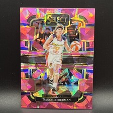 Nancy Lieberman 2024 Panini WNBA Select Pink Cracked Ice #96 Phoenix Mercury