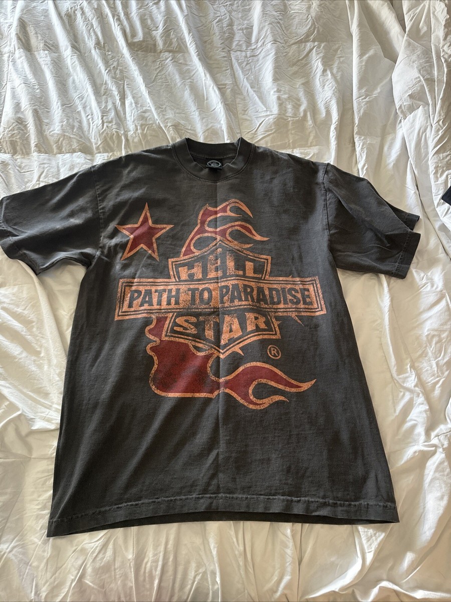 Hellstar Path to Paradise Grey Shirt Size M | eBay