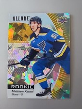 2023-24 Allure Hockey Yellow Taxi Matthew Kessel #124 St.  Louis Blues Combined