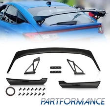 Rear Trunk Spoiler Wing w/ Tape Fit 2022-2025 Honda Civic Type R Style Gloss BLK
