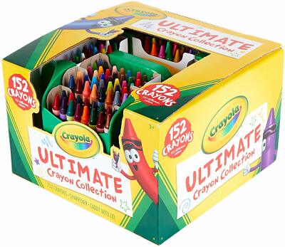 Crayola Ultimate Bleistiftsammlung Farbset, 152 Stück Kinder Geschenkset 52-0030