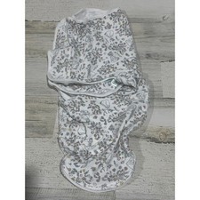 Disney Baby Aden Anais Swaddle 0-3M White Floral Princess Ariel Belle EUC