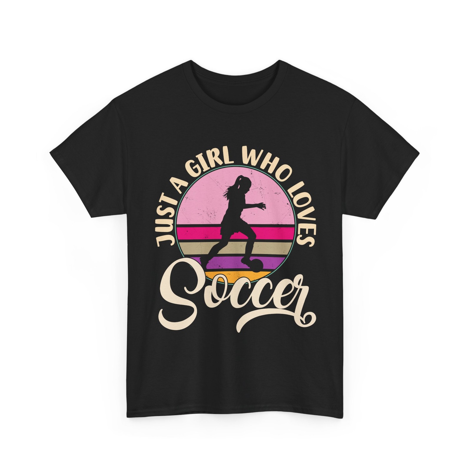 Soccer Player Shirt, Just a Girl Who Loves Soccer Sport Lover Soccer Women Shirt