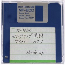 S-900             Tom No.1 Backup Akai S900 Format Floppy Disk
