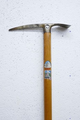 Alter Eispickel ''Kuno Rainer Himalaya F.Ralling Fulpmes Bergsteiger