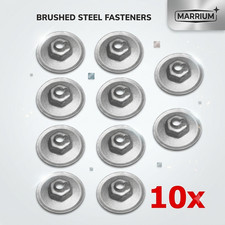 10X CAR EXHAUST HEAT SHIELD NUT FOR FORD MONDEO FOCUS FIESTA MONEO C-MAX 1382642