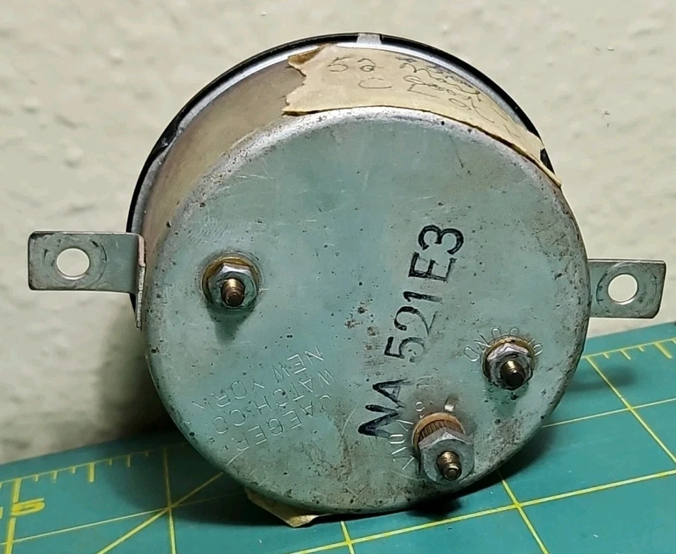 Reloj Nash Ambassador Airflyte 1952 Mfg de Jaeger propiedad anterior Foto 3 de 4