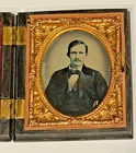 Full Case Thermoplastic Union Case Ninth Plate Ambrotype Handsome Man,