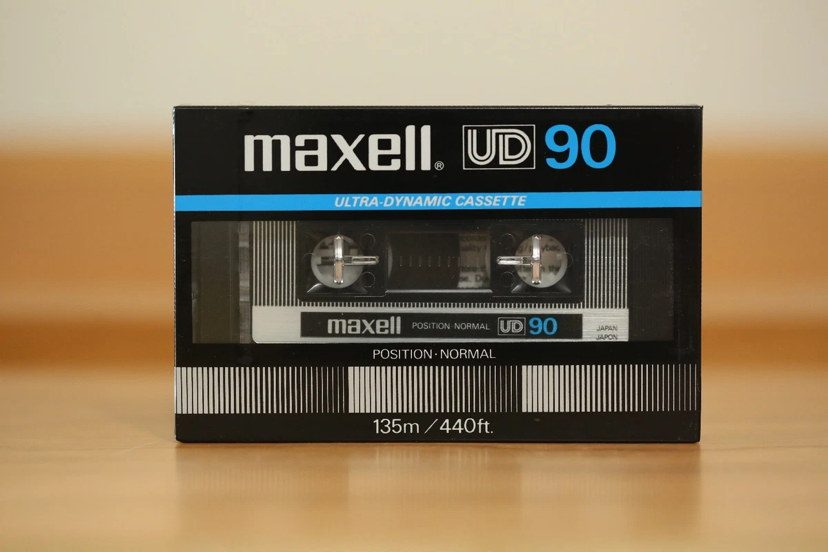 その他 maxell UD90 Maxell UD 90 (1977-79) ferric blank audio cassette tapes - Retro