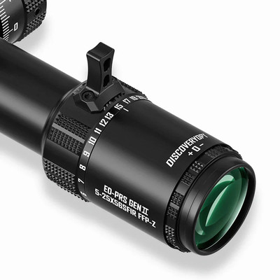 Discovery Optics ED GEN II 5-25x56 FFP MRAD 34mm Zero Stop