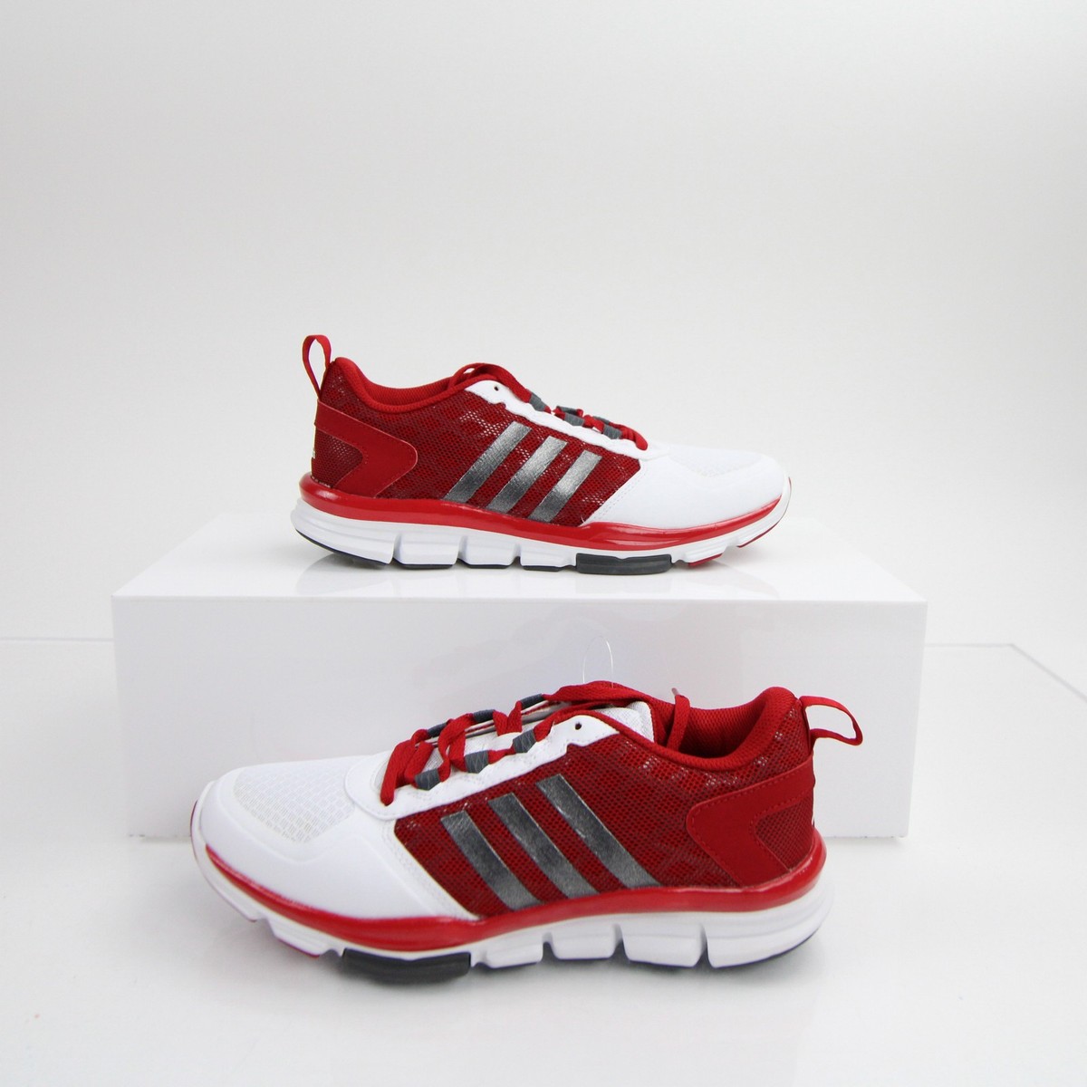 adidas Speed Trainer Cross Training Shoes Men's Dark Red/White New