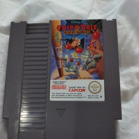 Chip N Dale Rescue Rangers Nintendo NES W/Manual Retro PAL 1990 #0544