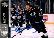 Gabriel Gabe Vilardi Signed Auto 2021-22 Upper Deck card Los Angeles Kings