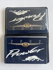 2002 Chrysler Prowler Owners Manual OEM USED