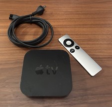 Apple TV A1427 (3rd Generation) HD Media Streamer, Remote, & Power Cable WORKING