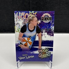 Hailey Van Lith 2025 Leaf Metal Women Of Sport #1/1 Hoop Queens Purple Shimmer 