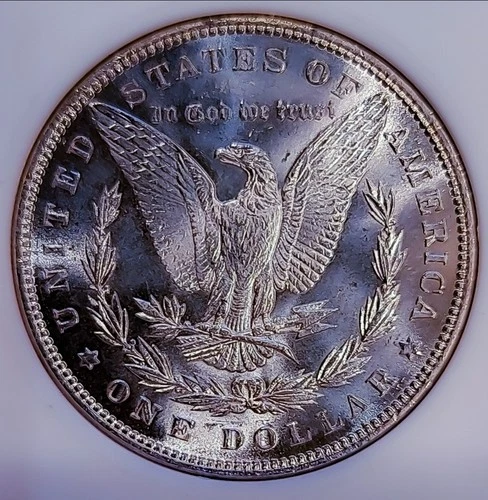 1886 P  $1 Morgan Silver Dollar - Near Gem/ MS++. Lot#25