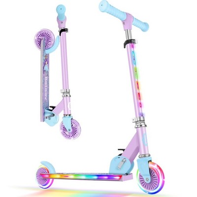 BELEEV Scooters for Kids Ages 312 with LightUp Wheels & Stem & Deck, 2 Wheel ...
