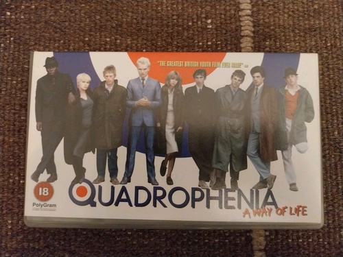 ๐ธ Quadrophenia (VHS, 1979 Mod Classic, The Who) โ Very Good - Picture 1 of 3