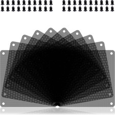 140mm Fan Dust Filter PC, 10Pack PVC Computer Dust Filter Mesh Dustproof Case Co