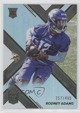 2017 Donruss Elite Rookies 257/499 Rodney Adams #116 y0i