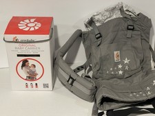 Ergo Baby Carrier Original Galaxy Grey with Embroidered Stars. Great condition
