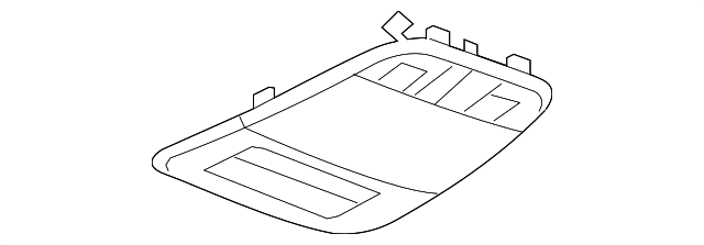 Consola de techo genuina GM Light Cashmere 09072823